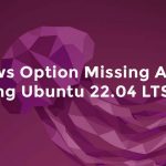 Windows Option Missing After Installing Ubuntu 22.04 LTS [Fixed]
