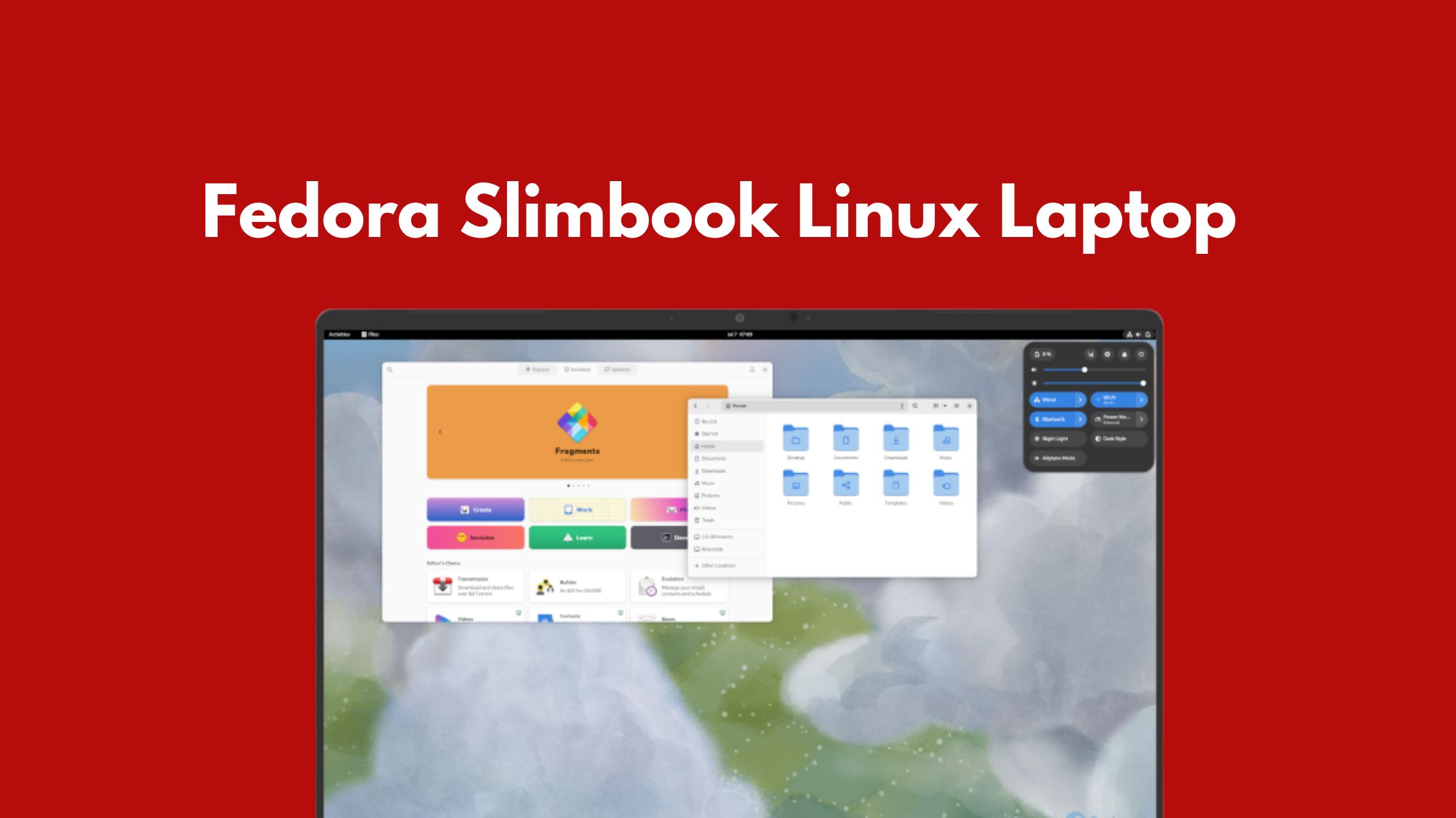 Fedora Slimbook Linux Laptop Specs